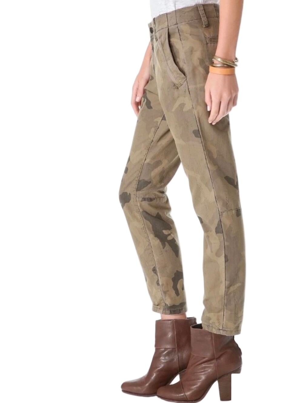 JOE'S Camo Straight Leg Ankle Trousers  Size 31